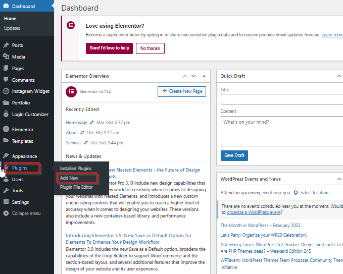 Wordpress Plugin Settings