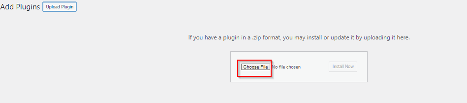 Wordpress Plugin Settings